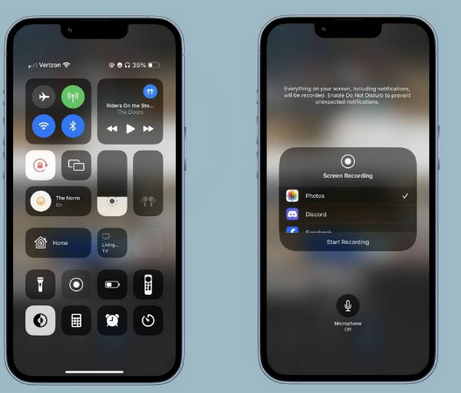江北苹果15维修分享iPhone15录制屏幕时如何录制音频 