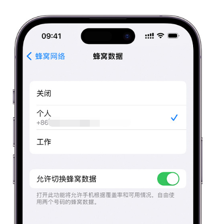 江北苹果维修服务分享如何在iPhone上使用双卡 