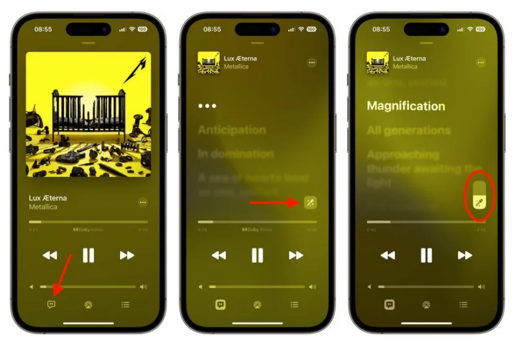 江北苹果服务网点分享iOS 16.2 全新功能：在 iPhone 或 iPad 上使用 Apple Music 唱歌 