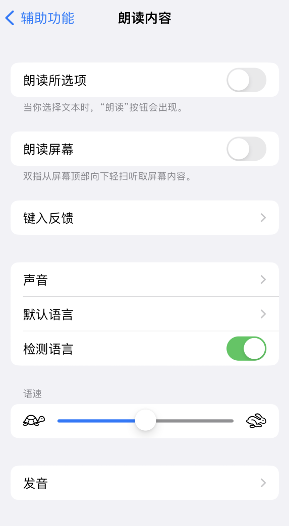 江北苹果服务网点分享iOS 16 小技巧：让 iPhone 朗读屏幕上的内容或所选择的文本 