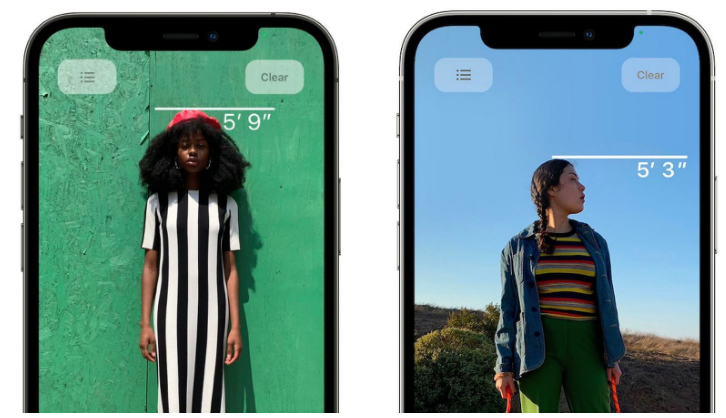 江北苹果服务网点分享通过iPhone激光雷达测量身高方法教程 