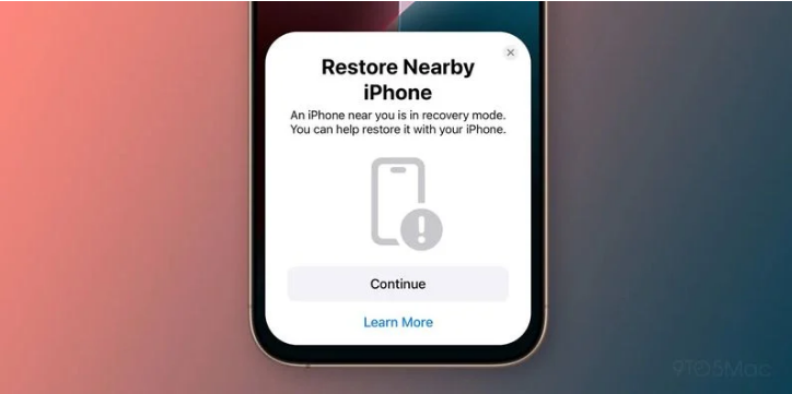 江北苹果手机维修分享iOS 18无线恢复功能可用另一部iPhone恢复变砖的iPhone 16 